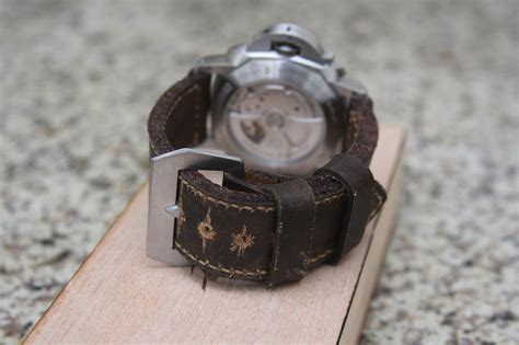 handmade panerai strap|Panerai replacement strap.